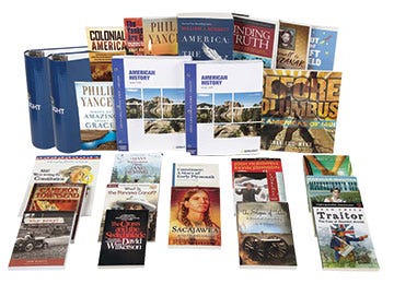 Level 120American HistoryUncover the rich treasures of American History. Enjoy this fascinating look at the ups and downs of the nation's past. As your students transition to independent learning, they will examine the events, people, and debates that molded the United States.Age Range:Â 13-15Grade Range:Â 8-10