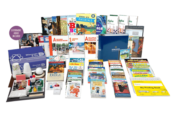 All-Subjects Package A - 1st Grade Homeschool Curriculum