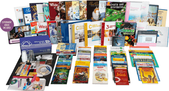 All-Subjects Package C - 3rd Grade Homeschool Curriculum