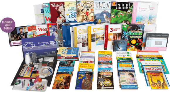 All-Subjects Package C - 3rd Grade Homeschool Curriculum