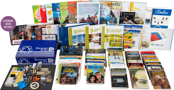 4th Grade CurriculumAll-Subjects Package DFrom before the Pilgrims up to the Civil War, understand United States history.Title:Â Intro to American History, Year 1 of 2Age Range:Â 9-12