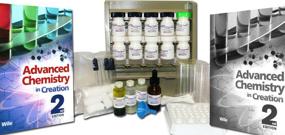 Science 551Advanced ChemistryCombined with Berean Chemistry 355, this program offers the equivalent of a university chemistry course, covering the entire Advanced Placement (AP) curriculum. Challenging but understandable, your student will be at the top of a university chemistry class after taking Apologia Advanced Chemistry in Creation.Age Range: 17-18Grade Range: 11-12