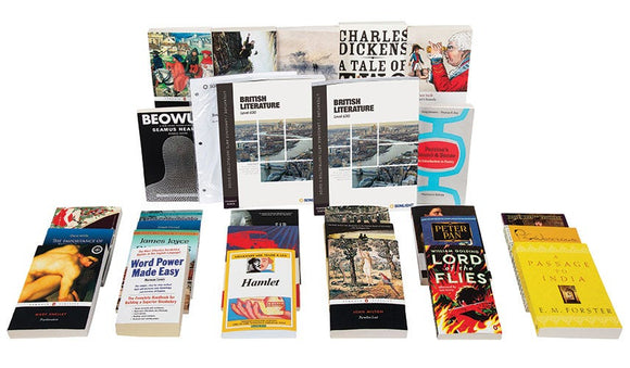 British LiteratureSonlight 630 CourseA college-prep survey of significant, beautiful literature. A largely self-guided course, students evaluate beauty and literature from an academic perspective and biblical worldview.Age Range: 17-18Grade Range: 11-12