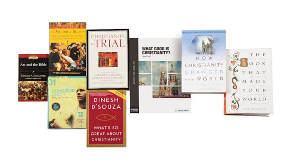 Level 660What Good is Christianity?Designed to educate and equip students regarding the positive role and influence of Christianity in various spheres. Full of rich narratives and intriguing questions, this 18-week curriculum for upper-level high school students includes seven carefully-selected resources to accompany your Instructor’s Guide, plus various articles.Age Range: 16-18Grade Range: 11-12