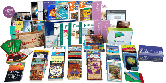 All-Subjects Package F - 6th Grade Homeschool Curriculum