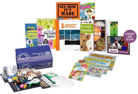 Science BMatter, Ecosystems, Earth Systems, and Engineering DesignStates of matter and elements, animals, plants, and the Earth. The scientific process with STEM hands-on experiments.Age Range: 7-9Grade Range: 2-4