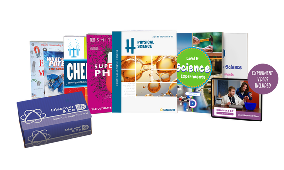 New for 2025!Science HPhysical ScienceA well-rounded introduction to physics, energy, electrical concepts and the scientific process with hands-on STEM experiments.Age Range: 13-15Grade Range: 8-10