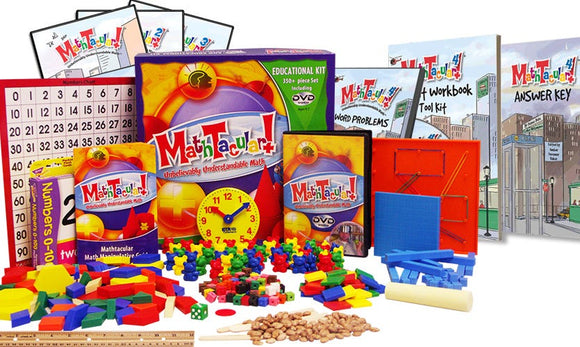 Complete MathTacular BundleGet the MathTacular Educational Kit, all four MathTacular DVDs, plus the MathTacular 4 Workbook and Answer Key at a great discounted price! Includes digital access.