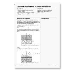 RightStart Math E Worksheetsmultiplying by two digitsusing decimal points for hundredthspercentagemeasuring anglesisometric drawing