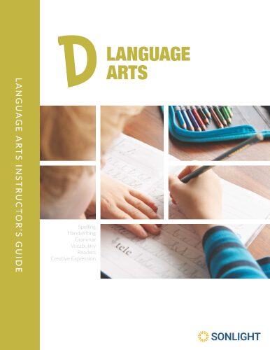 Language ArtsThis year, you will be able to watch your children's writing style expand as they learn about higher-level techniques like similes, metaphors and hyperbole. You'll use dictation exercises based on famous quotations and Bible verses to sharpen your children's ability to recognize and imitate good writing.By 4th Grade, the Language Arts and History are interwoven, so, you'll be reading and writing about the events you are learning about.