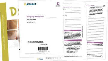 Extra Language Arts D Student Activity Sheets - 0