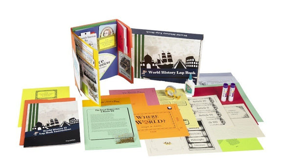 Hands-OnHelp reinforce and document your students’ History studies and provide evidence of learning. This lap book both increases your students’ understanding of history and offers evidence of learning ... plus it makes learning fun!We provide all of the instructions and materials so your child can independently build their own history book. Our lap books are specifically designed to complement Sonlight’s history programs and they are scheduled as optional activities for our History / Bible / Literature levels D, E, G, and H.Both programs include the unique items that you need to perform the hands-on experiments and student exercises included in each program.