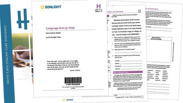 Extra Language Arts H Student Activity Sheets - 0