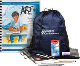 ARTistic Pursuits Book 1 and Art Supplies Kit for Grades 4-6