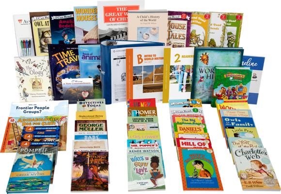 Intro to World History: Year 1 of 2History / Bible / Literature BTravel the globe on a thrilling ancient adventure from creation through the fall of Rome.Age Range:Â 7-9Grade Range:Â 2-4