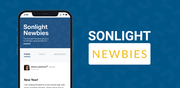 Join the Sonlight Newbies GroupAre you new to Sonlight? Get the support you need as you start the homeschool journey with Sonlight. Learn how to use the Instructor's Guide to fit your family, schedule your homeschool, organization tips and SO MUCH MORE!This private group in the Sonlight App is a year-long membership for families using Sonlight for the first time. To help you navigate your first year, our team of veteran Sonlight Curriculum Mentors come alongside to provide guidance, advice, and encouragement.The Sonlight Newbies group is free for families using Sonlight for the first time with the purchase of a History / Bible / Literature Program, an All-Subjects Package, Science Package, or SonlightCares™.The Sonlight APP is available on the Apple Store and Google PlayDownload the Sonlight App today to get started!