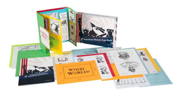 Lap BooksWe provide all of the instructions and materials so your child can independently build their own history book.Optional activity for History / Bible / Literature levels D, E, G, and H.