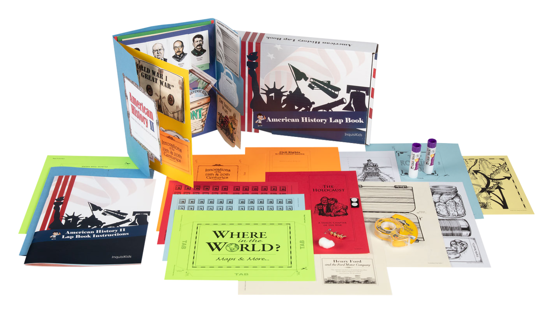 American History II Lap Book | Hands-On Activities | Sonlight