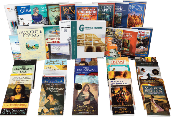 World History, Year 1 of 2History / Bible / Literature GWitness the rise and fall of ancient empires.Age Range:Â 12-14Grade Range:Â 7-9