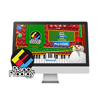 Piano Prodigy HolidaysA fun performance supplement to Piano Prodigy, Piano Prodigy Holidays is specifically focused on songs for the Holiday season.