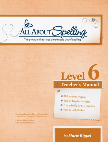 All About Spelling