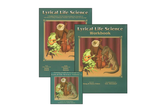 Lyrical Life ScienceThe musically and lyrically rich sound recording and text sets found in these Lyrical Life Science programs use humor as well as challenges to help students learn about various science subjects.