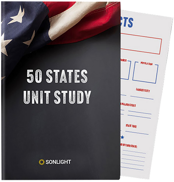 50 States Unit Study (Instructor's Guide Only)