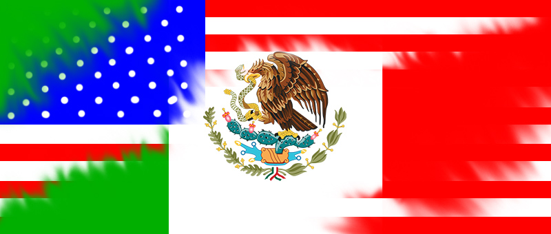 Mexico-American-Flag