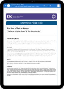 History/Bible 120 OnlinePro Instructor's Guide SetAmerican HistoryAge Range: 13-15Grade Range: 8-10
