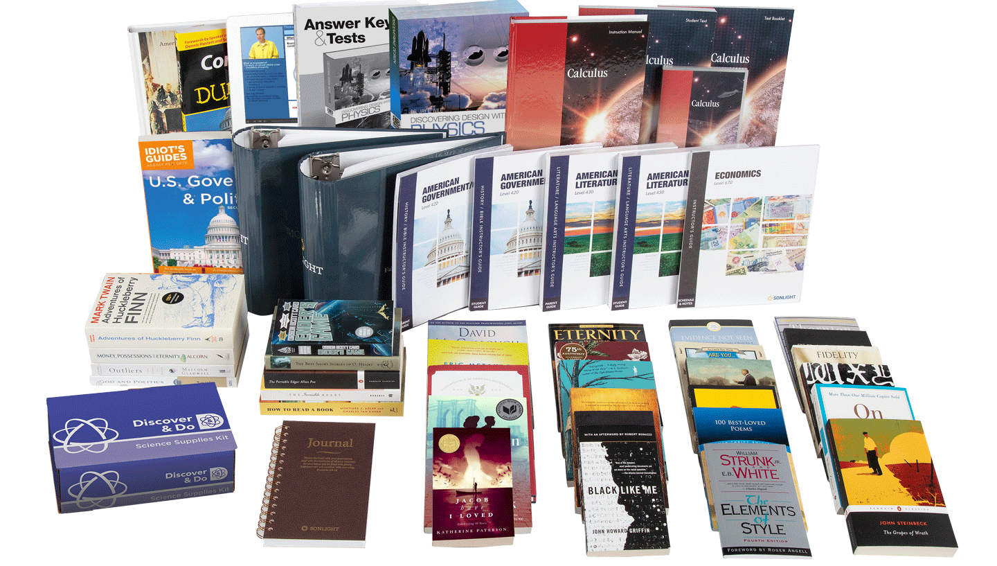 All-Subjects Package 400 - 12th Grade Homeschool Curriculum