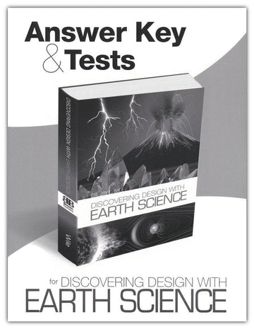 Answer Key & Tests for Discovering Design with Earth Science
