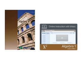 Math-U-See Algebra 1 Instruction Manual + Online Instruction with Video