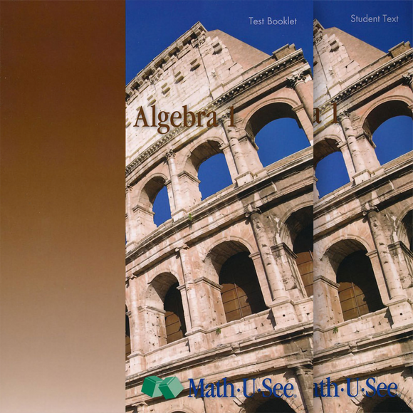 Math-U-See Algebra 1 Student Workbook/Tests