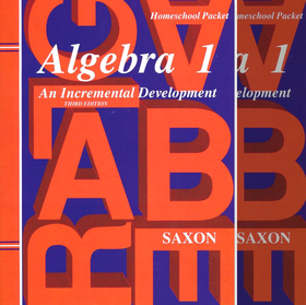 Saxon Algebra 1 Homeschool Kit (3rd edition)