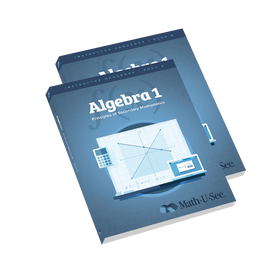 Math-U-See Algebra 1 - Principles of Secondary Mathematics Instructor Pack