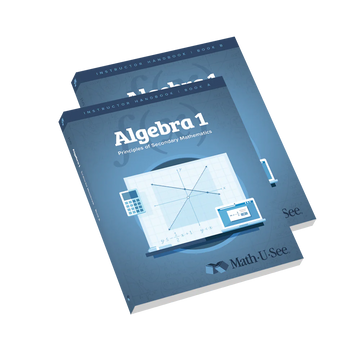 Math-U-See Algebra 1 - Principles of Secondary Mathematics Instructor Pack