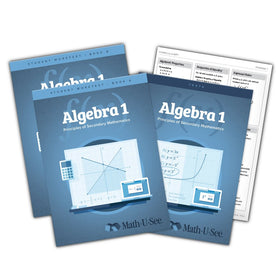 Math-U-See Algebra 1 - Principles of Secondary Mathematics Student Pack