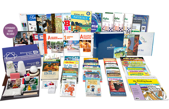 All-Subjects Package A - 1st Grade Homeschool Curriculum