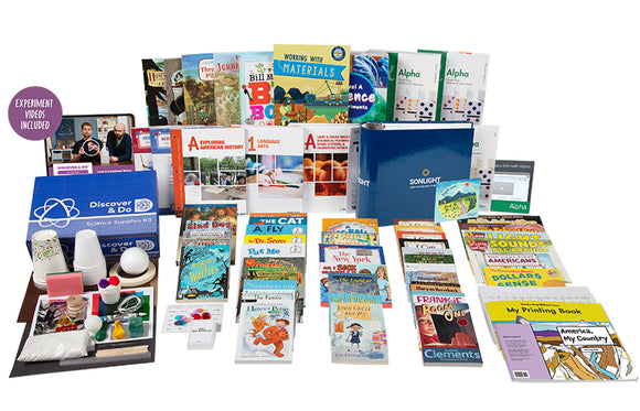 All-Subjects Package A - 1st Grade Homeschool Curriculum
