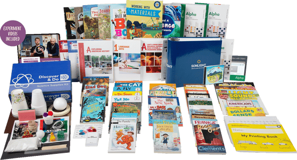 All-Subjects Package A - 1st Grade Homeschool Curriculum