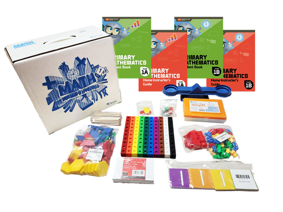 Singapore Primary Math 2022 Edition 1 with Math Manipulatives
