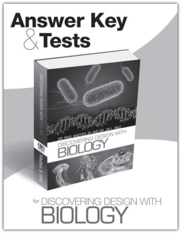 Answer Key & Tests for Discovering Design with Biology