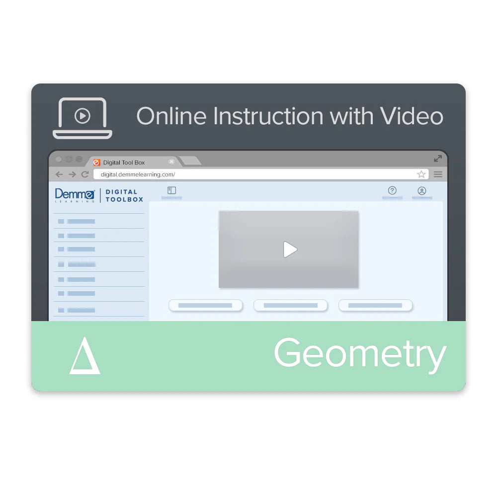 MUS200 - Geometry Video Instruction with Video - Digital Code