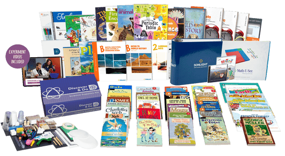 All-Subjects Package B - 2nd Grade Homeschool Curriculum