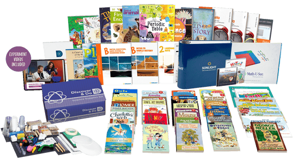 All-Subjects Package B - 2nd Grade Homeschool Curriculum