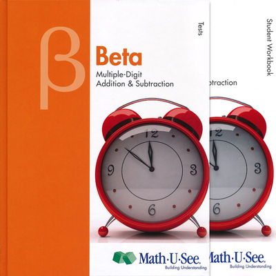 Math-U-See Beta Student Workbook/Tests