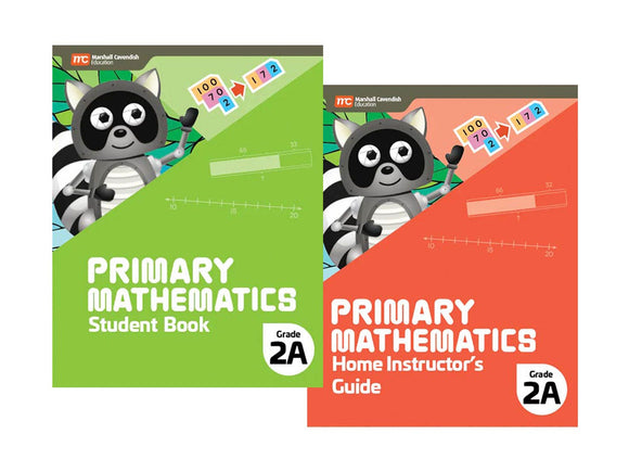 Singapore Primary Math 2022 Edition 2A Set