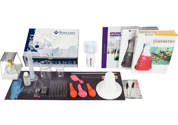 Apologia ChemistryScience 350Learn the theoretical and mathematical basis of chemistry. Follows a sequence of learning similar to biology.Age Range: 16-18Grade Range: 10-12