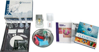 Science 355Berean ChemistryMaster chemistry’s mathematical foundations with Discovering Design with Chemistry, reinforced by experiments demonstrating core concepts: mass, density, volume, and reactions.Age Range: 16-18