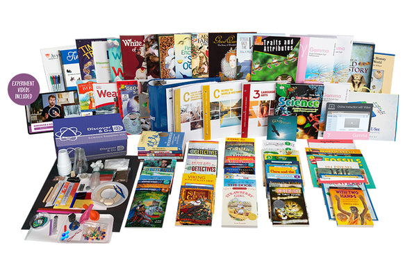 All-Subjects Package C - 3rd Grade Homeschool Curriculum